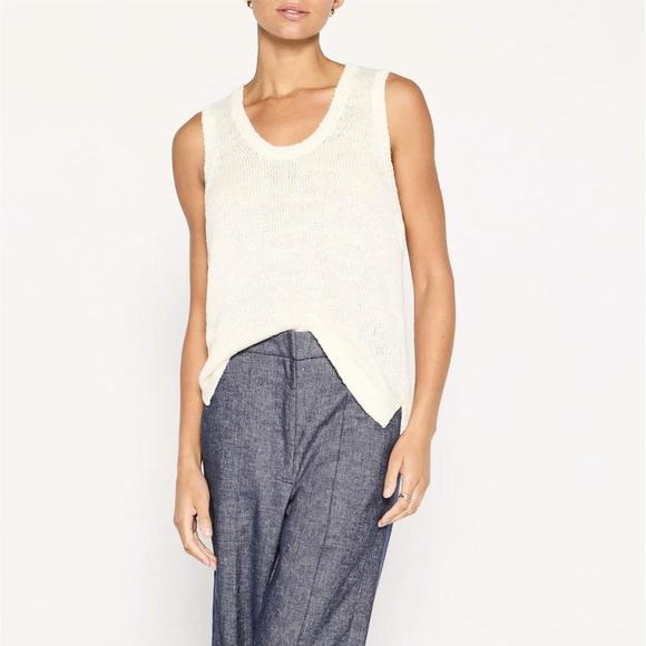 NEW BROCHU WALKER ona tank in ivory metallic - Picture 2 of 3